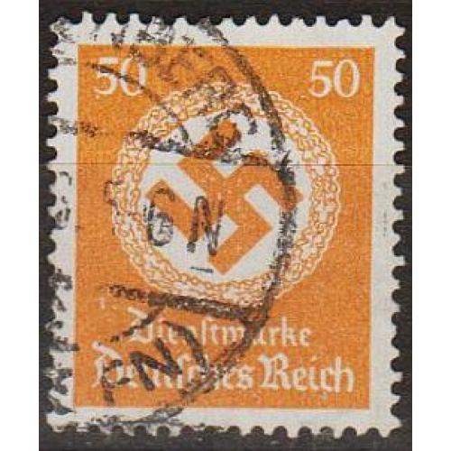 1934 - Рейх - Службова - Свастика 50 Mi.143 _5,0 €