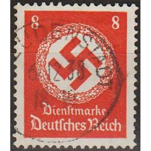 1934 - Рейх - Службова - Свастика 8 Мi.136  _1,20 €