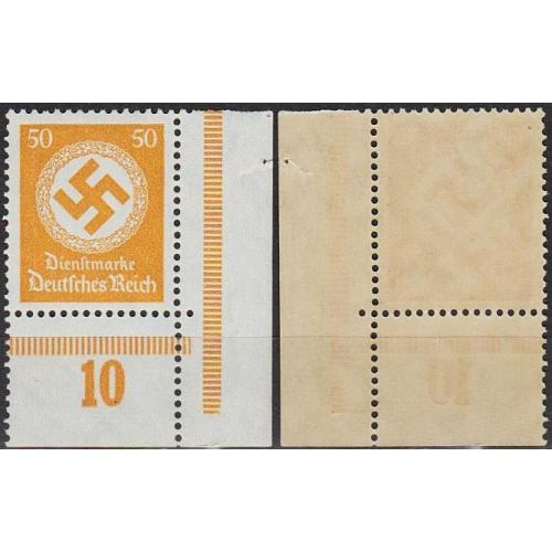 1934 - Рейх - Службові - Свастика 50 Wz.4 Mi.143 _6,0 € **