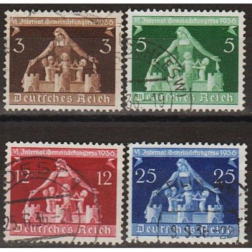 1936 - Рейх - Конгрес Mi.617-20 _3,0 €