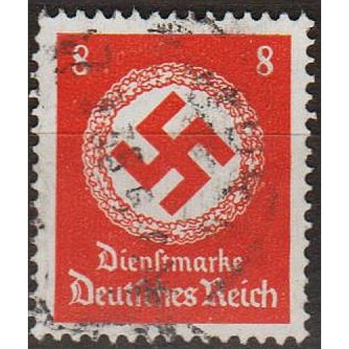 1934 - Рейх - Службові - Свастика 8 Mi.136 _1,20 €