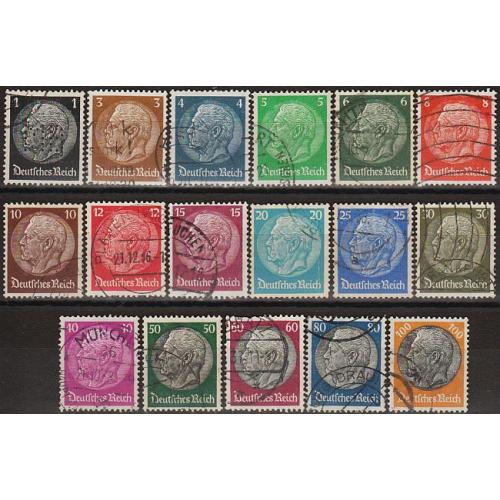 1934 - Рейх - Стандарт - Гінденбург Mi.512-28 _10,0 €