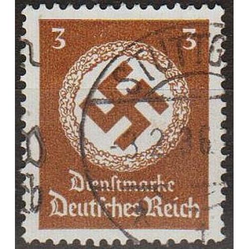 1934 - Рейх - Службові - Свастика 3 Mi.132 _1,50 €