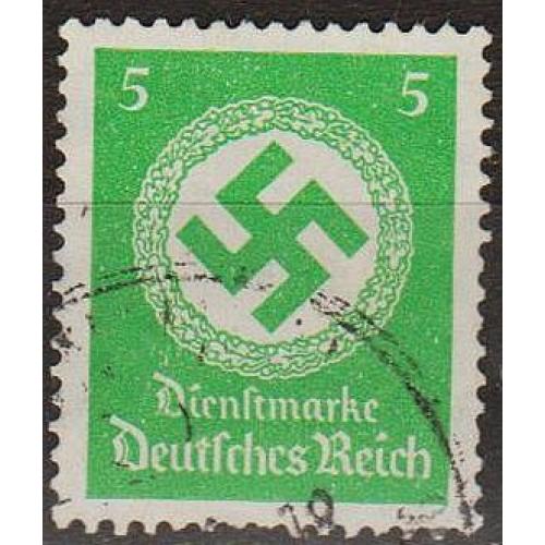 1934 - Рейх - Службові - Свастика 5 Mi.134 _1,50 €