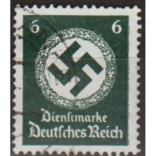 1934 - Рейх - Службові - Свастика 6 Mi.135 _1,20 €