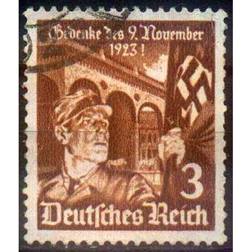 1935 - Рейх - 12 років пивного путчу Mi.598 _гаш
