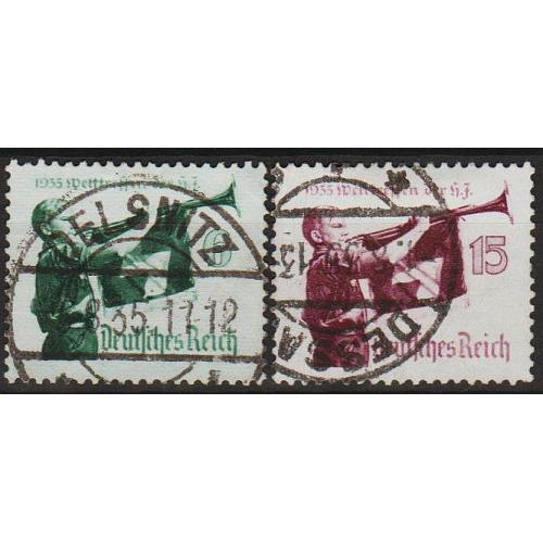 1935 - Рейх - Гітлер-югенд Mi.584-85 X _7.0 EU