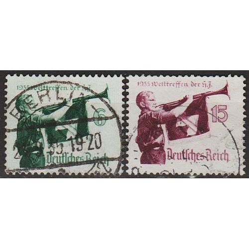 1935 - Рейх - Гітлер-югенд Mi.584 X - 585 Y _10.0 €