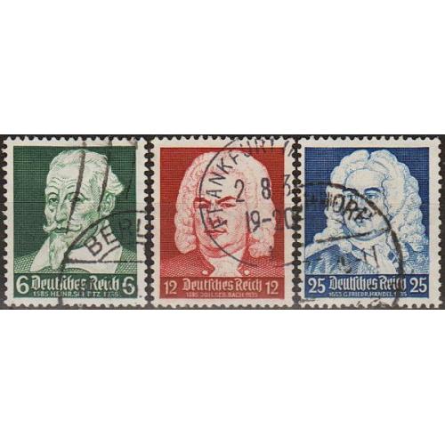 1935 - Рейх - Композитори Mi.573-75  _3.0  €