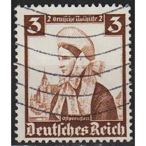1935 - Рейх - Національні костюми 3 Mi.588  _гаш