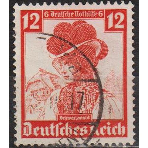 1935 - Рейх - Народні костюми 12 Mi.593 _гаш