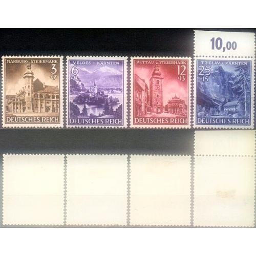 1941 - Рейх - Повернення міст Mi.806-809 *