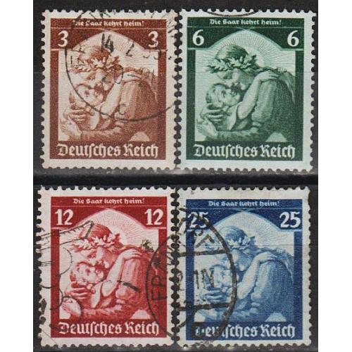 1935 - Рейх - Повернення Саара Mi.565-68 _14.0 EU