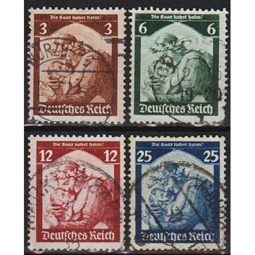1935 - Рейх - Повернення Саара Mi.565-68  _14.0 €