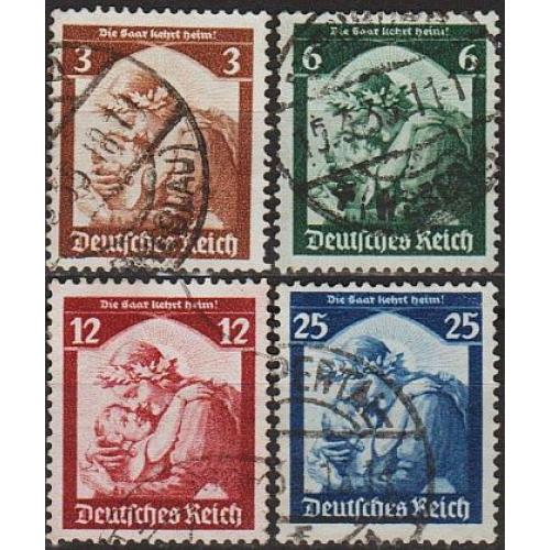 1935 - Рейх - Повернення Саара Mi.565-68  _14.0 €