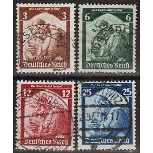 1935 - Рейх - Повернення Саара Mi.565-68  _14.0  €