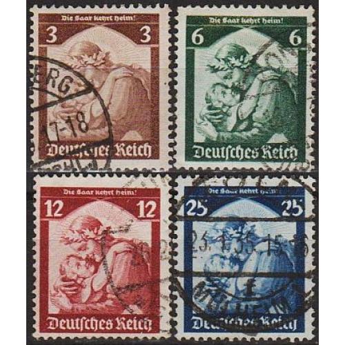 1935 - Рейх - Повернення Саара Mi.565-68  _14.0 €