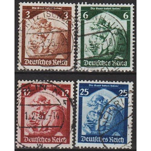 1935 - Рейх - Повернення Саара Mi.565-68 _14.0 €