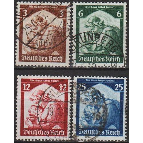 1935 - Рейх - Повернення Саара Mi.565-68 _14.0 €
