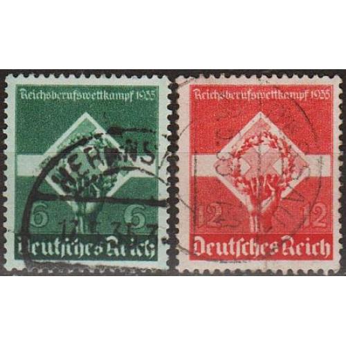 1935 - Рейх - Трудові змагання Mi.571-72  _3.60  €