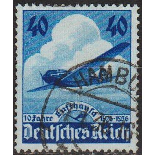 1936 - Рейх - 10 років Люфтганза Mi.603  _4.0 €