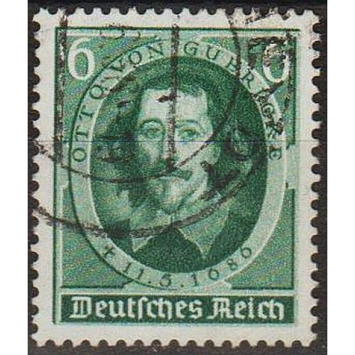 1936 - Рейх - 250 летие смерти Герика Mi.608 _гаш