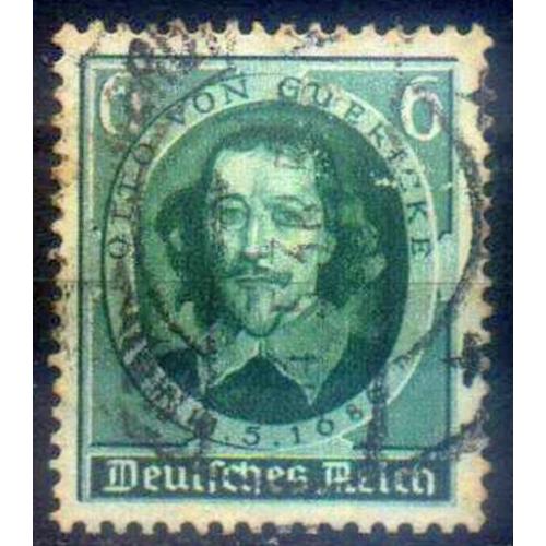 1936 - Рейх - 250 летие смерти Герика Mi.608 _гаш