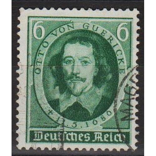 1936 - Рейх - 250 летие смерти Герика Mi.608 _гаш