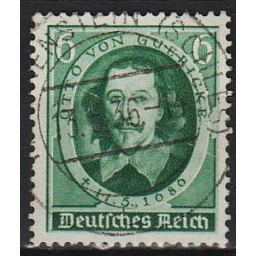 1936 - Рейх - 250 летие смерти Герика Mi.608