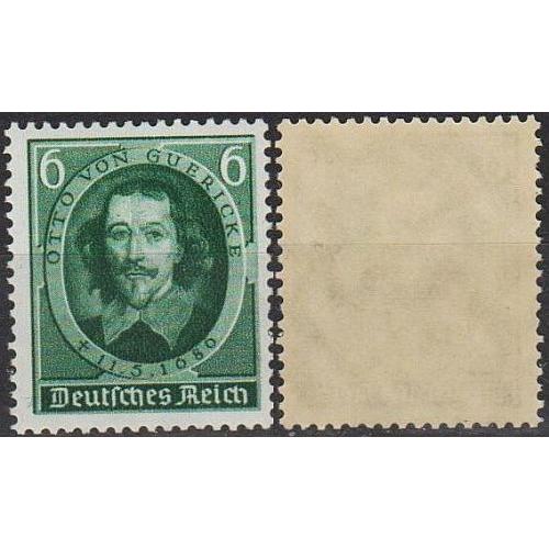 1936 - Рейх - 250 років смерті Геріка Mi.608 **