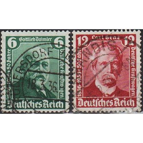 1936 - Рейх - Даймлер Бенц Mi.604-605  _2,50 EU