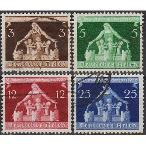 1936 - Рейх - Конгрес Mi.617-20 _3,0 €
