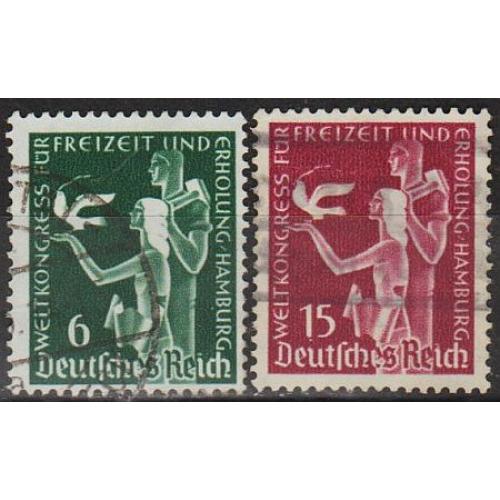 1936 - Рейх - Конгрес в Гамбурзі Mi.622-23