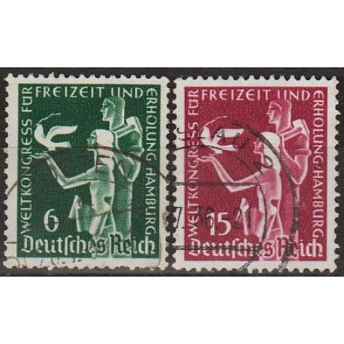 1936 - Рейх - Конгрес в Гамбурзі Mi.622-23