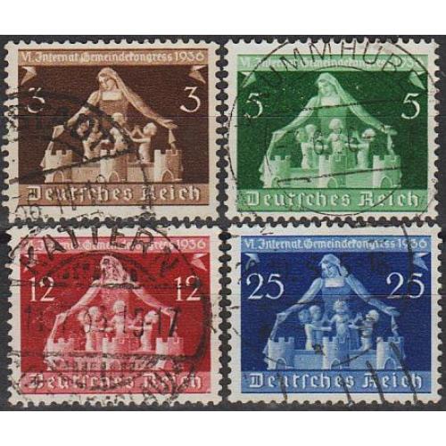 1936 - Рейх - Конгресс Mi.617-20 _3,0 €