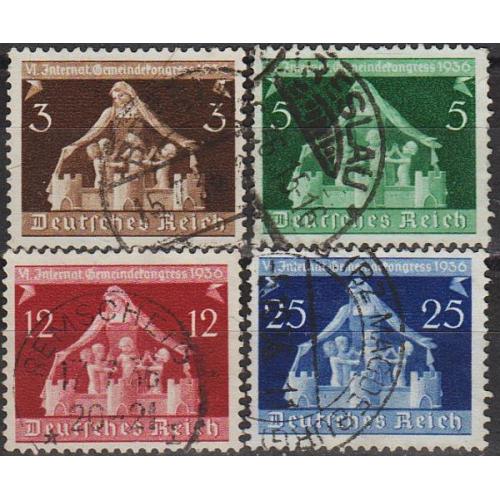 1936 - Рейх - Конгресс Mi.617-20 _3,0 €