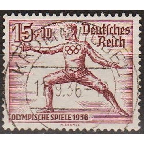 1936 - Рейх - Літня олімпіада 15 Mi.614  _4,0 €