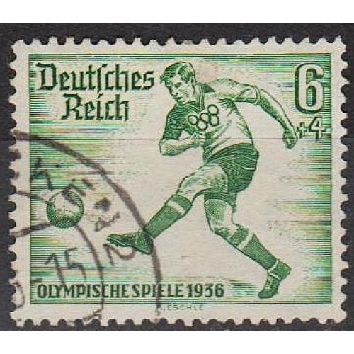 1936 - Рейх - Олімпіада - Футбол 6 Mi.611 _гаш
