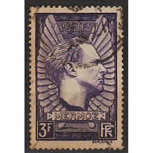 1937 - Франція - Річниця смерті льотчика Мермоз Mi.344 _3,0 €