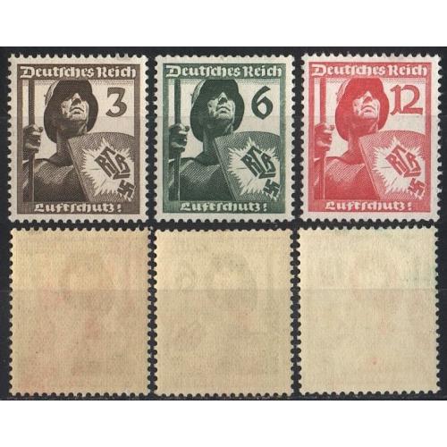 1937 - Рейх - Протиповітряна оборона Mi.643-45 _15.0 € **