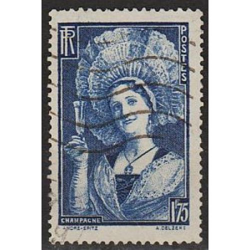 1938 - Франція - Шампань Mi.428 _2,50 €