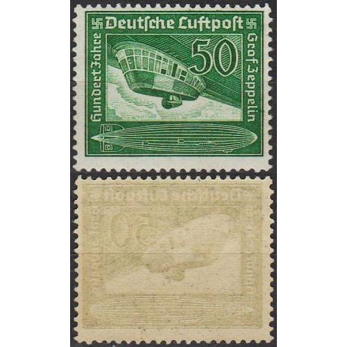 1938 - Рейх - 100 років Цепеліна Mi.670 _34.0 € **