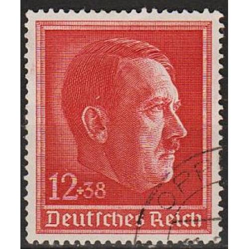 1938 - Рейх - 49 років Гітлера Mi.664 _3,50 €
