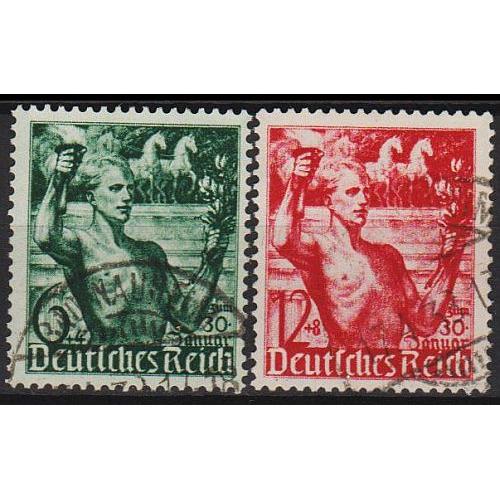  1938 - Рейх - 5 лет правления Mi.660-61 _5.0 €