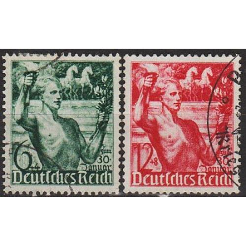  1938 - Рейх - 5 лет правления Mi.660-61 _5.0 €