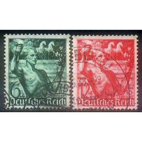 1938 - Рейх - 5 років правління Mi.660-61  _5,0 €
