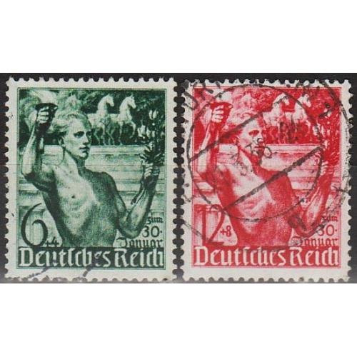 1938 - Рейх - 5 років правління Mi.660-61  _5,0 €