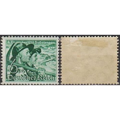1938 - Рейх - Голосування в Судетах 6 Mi.684 *