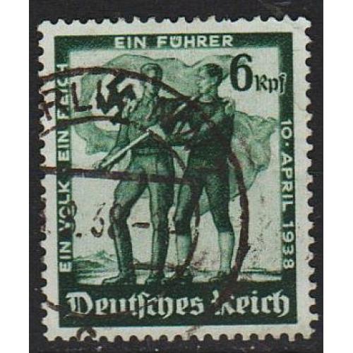 1938 - Рейх - Плебісцит в Австрії Mi.662  _гаш