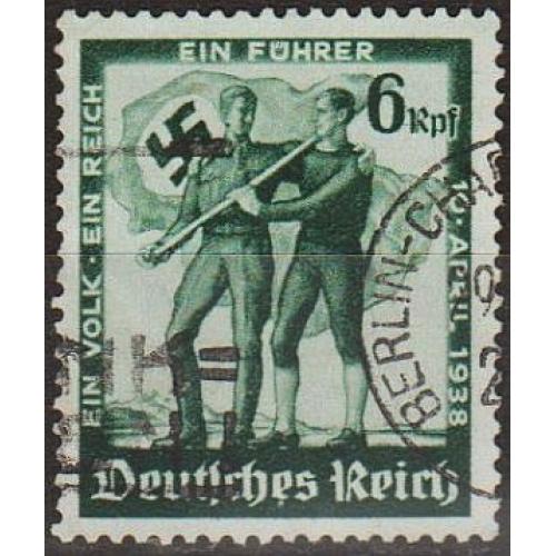 1938 - Рейх - Плебісцит в Австрії Mi.662  _гаш
